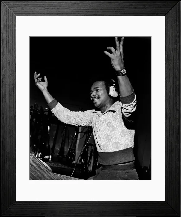 Framed Print : Van McCoy In The Studio Framed Print : Van McCoy In The Studio