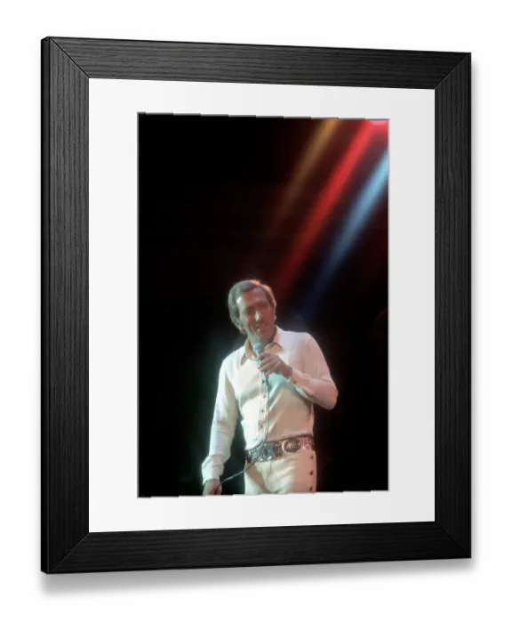 Framed Print : Singer Andy Williams Framed Print : Singer Andy Williams
