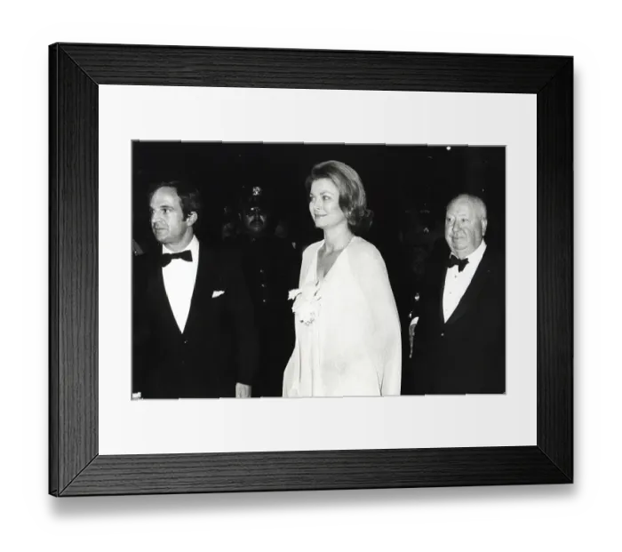 Framed Print : Photo of Alfred Hitchcock
