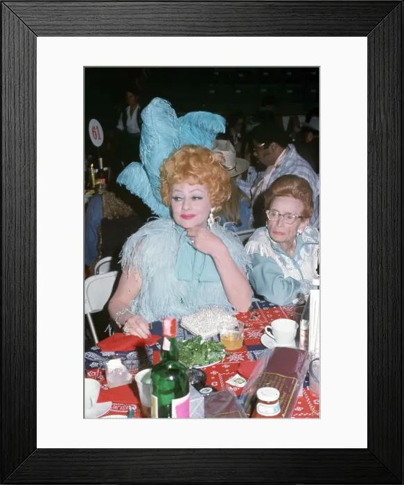 Framed Print : Lucille And DeDe Framed Print : Lucille And DeDe
