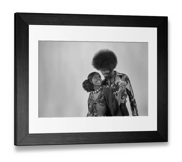 Framed Print : Soul Train Dancers