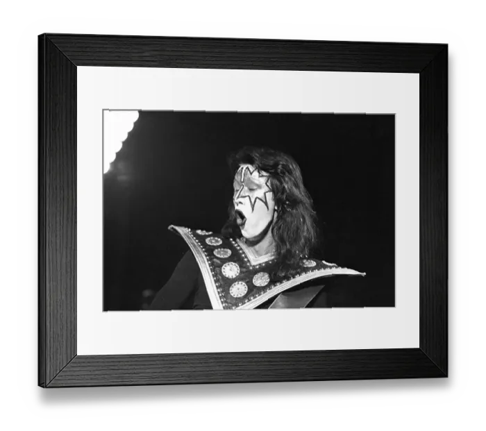 Framed Print : Photo of Frehley Ace Framed Print : Photo of Frehley Ace