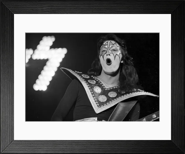Framed Print : Photo of Frehley Ace Framed Print : Photo of Frehley Ace