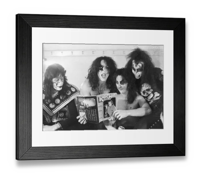 Framed Print : Kiss Backstage Framed Print : Kiss Backstage