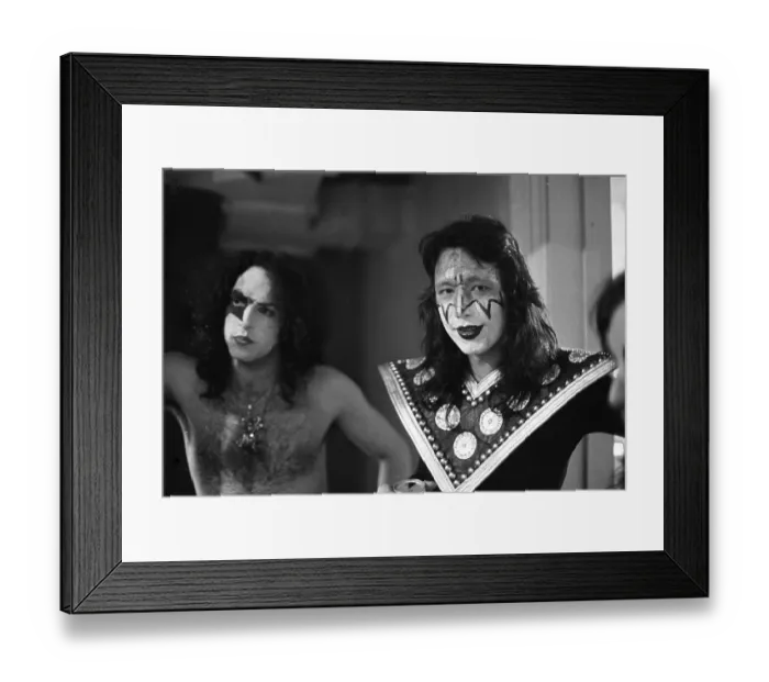Framed Print : Kiss Backstage Framed Print : Kiss Backstage