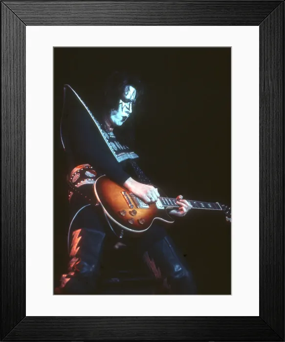 Framed Print : Kiss Performing Framed Print : Kiss Performing