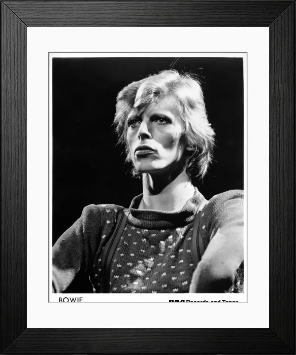Framed Print : Diamond Dogs Tour Bowie Framed Print : Diamond Dogs Tour Bowie