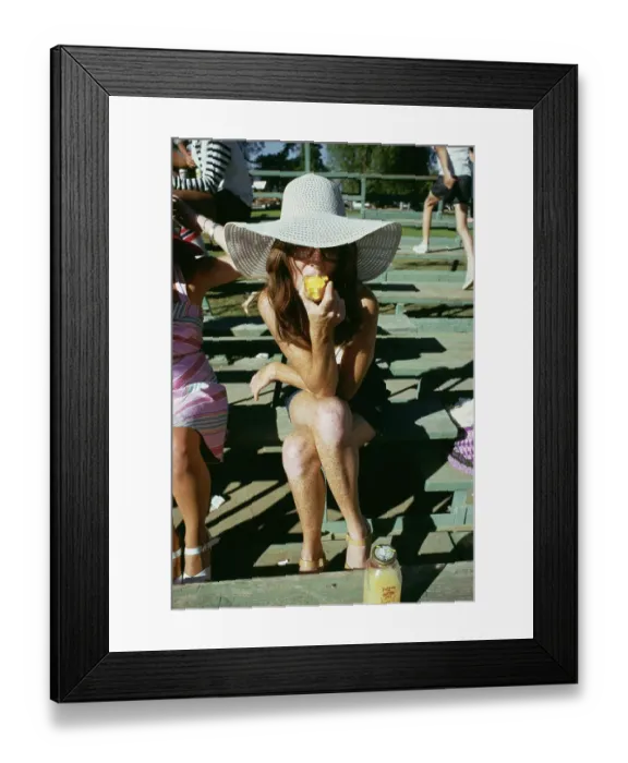 Framed Print : The Seventies Scene Framed Print : The Seventies Scene