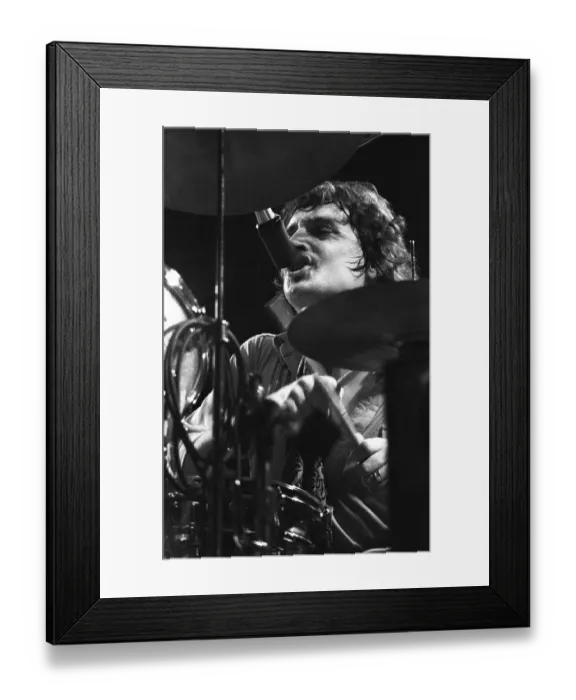 Framed Print : Richie Hayward Performing Framed Print : Richie Hayward Performing