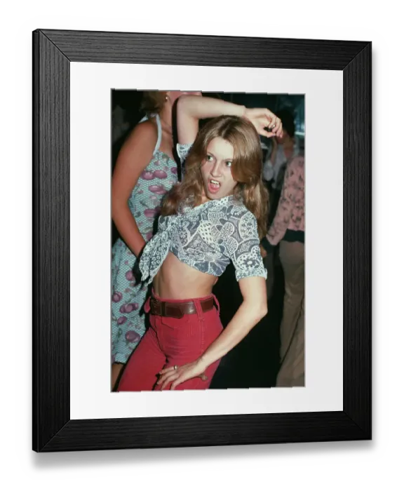 Framed Print : 1970s Dancer Framed Print : 1970s Dancer