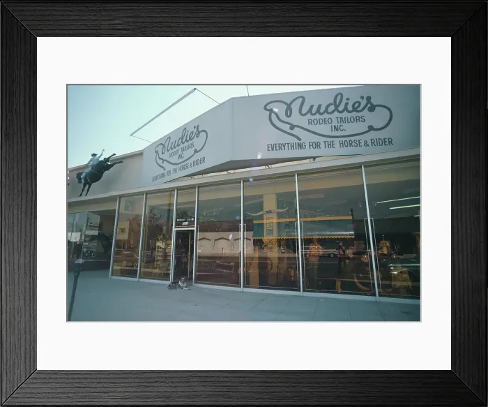 Framed Print : Nudie's Rodeo Tailors