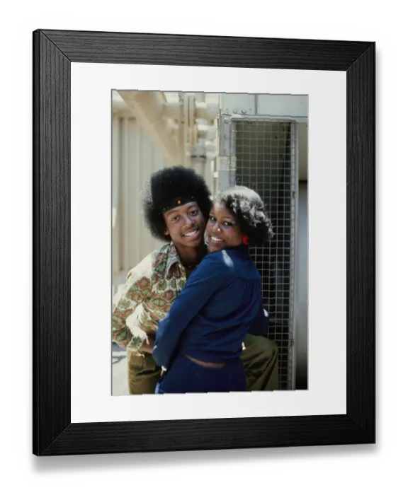Framed Print : Right On! Fashion Shoot, 1974 Framed Print : Right On! Fashion Shoot, 1974