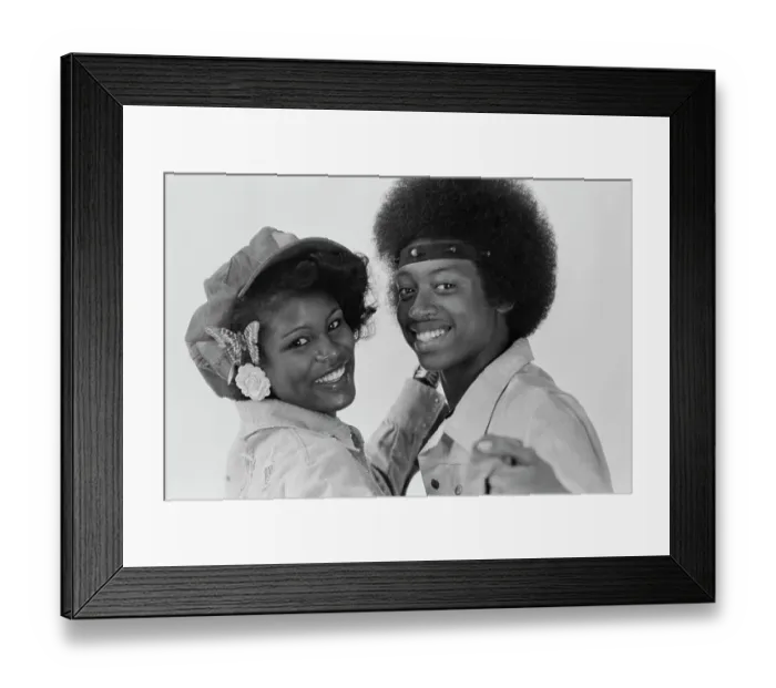 Framed Print : Sharon Hill And James Phillips - Soul Train Dancers Framed Print : Sharon Hill And James Phillips - Soul Train Dancers