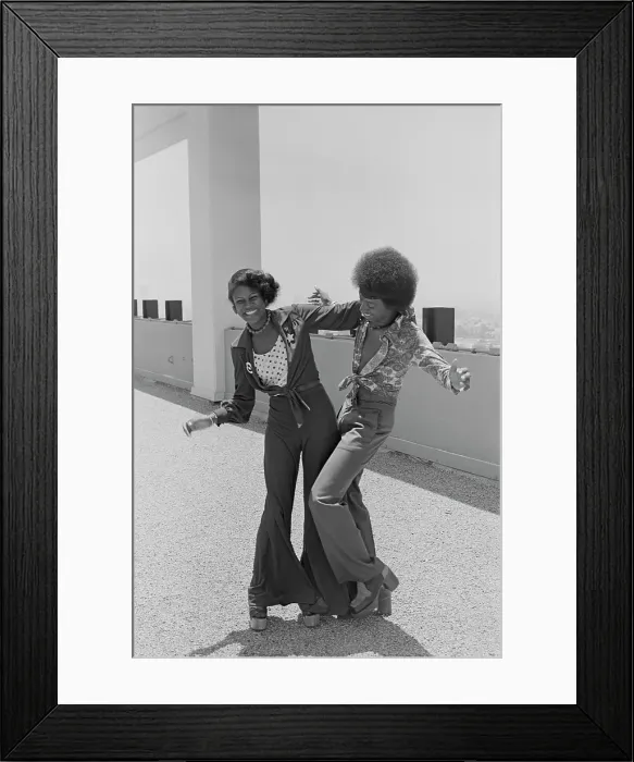 Framed Print : Sharon Hill And James Phillips - Soul Train Dancers Framed Print : Sharon Hill And James Phillips - Soul Train Dancers
