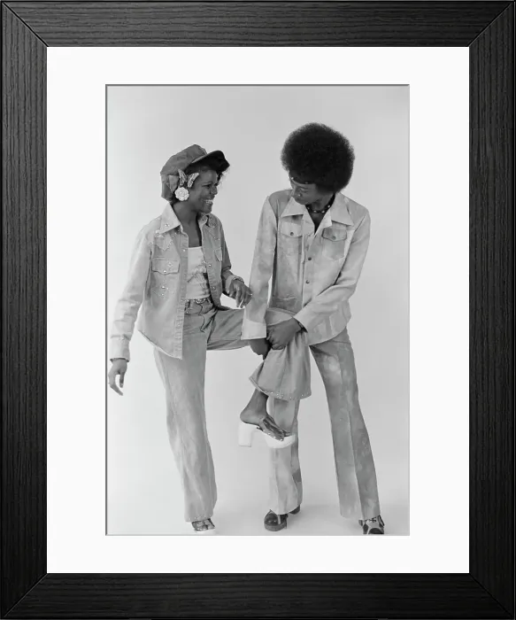Framed Print : Sharon Hill And James Phillips - Soul Train Dancers Framed Print : Sharon Hill And James Phillips - Soul Train Dancers