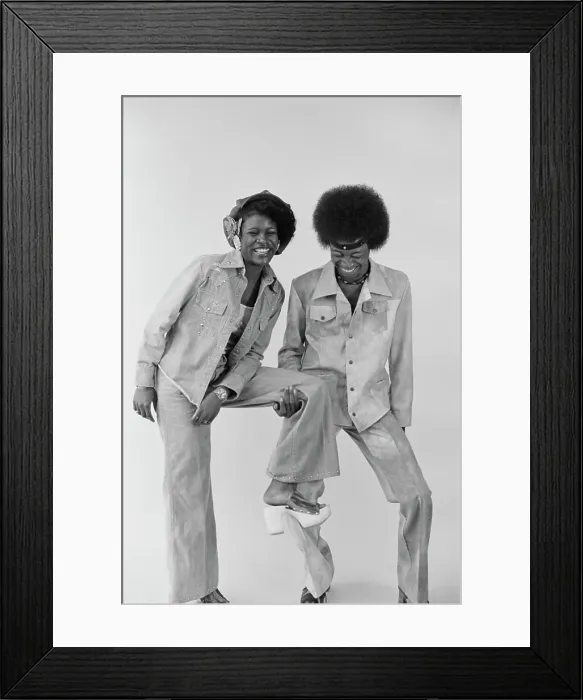 Framed Print : Sharon Hill And James Phillips - Soul Train Dancers Framed Print : Sharon Hill And James Phillips - Soul Train Dancers