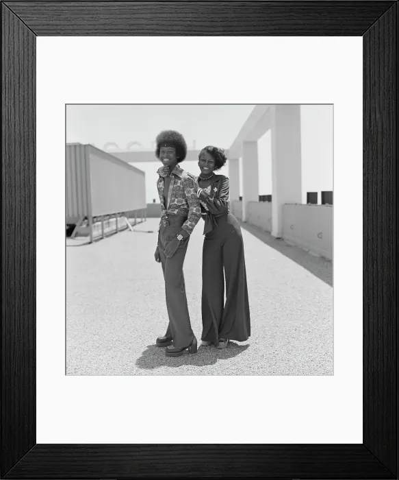 Framed Print : Sharon Hill And James Phillips - Soul Train Dancers Framed Print : Sharon Hill And James Phillips - Soul Train Dancers