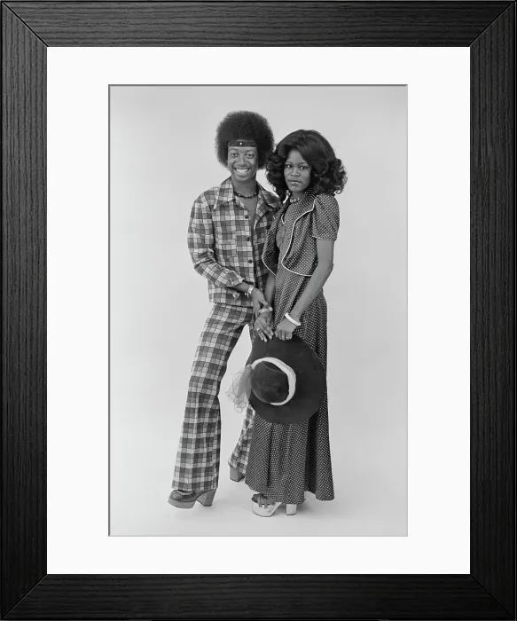 Framed Print : Sharon Hill And James Phillips - Soul Train Dancers Framed Print : Sharon Hill And James Phillips - Soul Train Dancers
