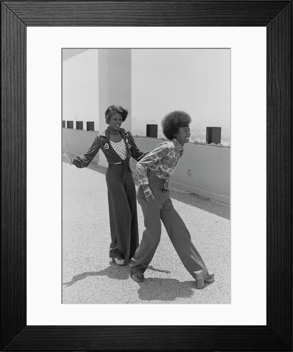 Framed Print : Sharon Hill And James Phillips - Soul Train Dancers Framed Print : Sharon Hill And James Phillips - Soul Train Dancers