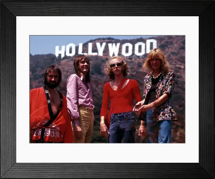 Framed Print : Photo of Fleetwood Mac Framed Print : Photo of Fleetwood Mac