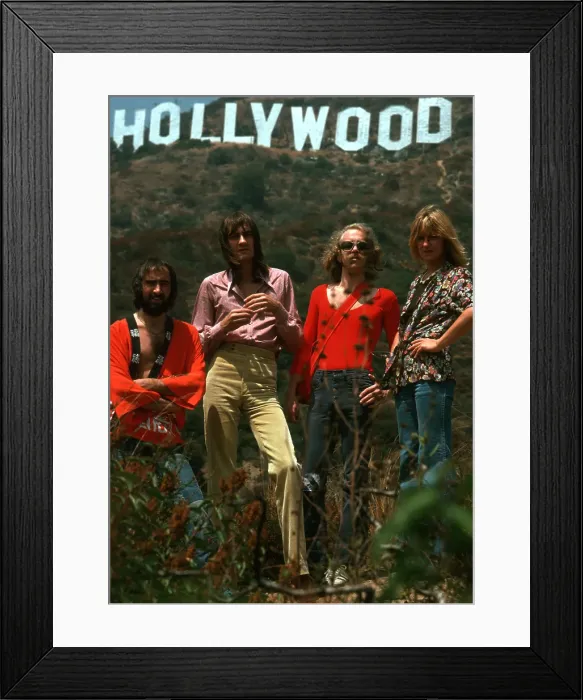 Framed Print : Fleetwood Mac In Hollywood Framed Print : Fleetwood Mac In Hollywood