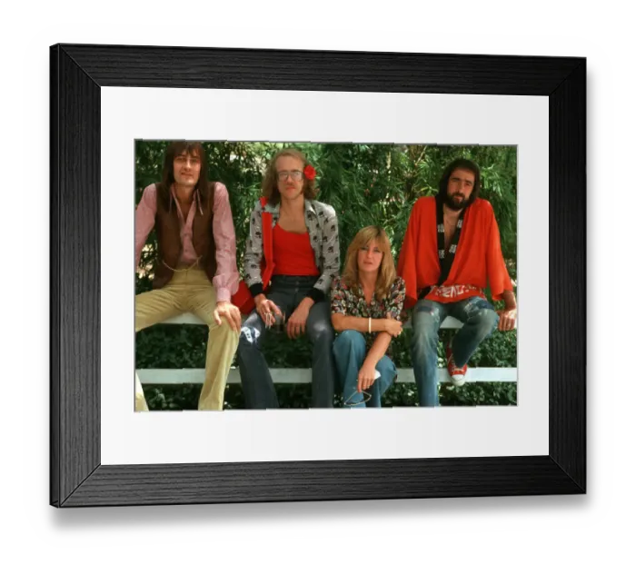 Framed Print : Fleetwood Mac Portrait Session Framed Print : Fleetwood Mac Portrait Session