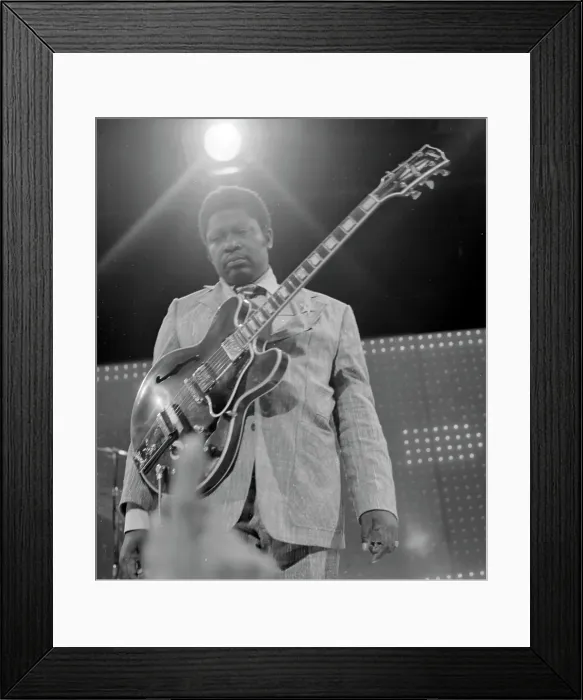 Framed Print : BB King On The Midnight Special Framed Print : BB King On The Midnight Special