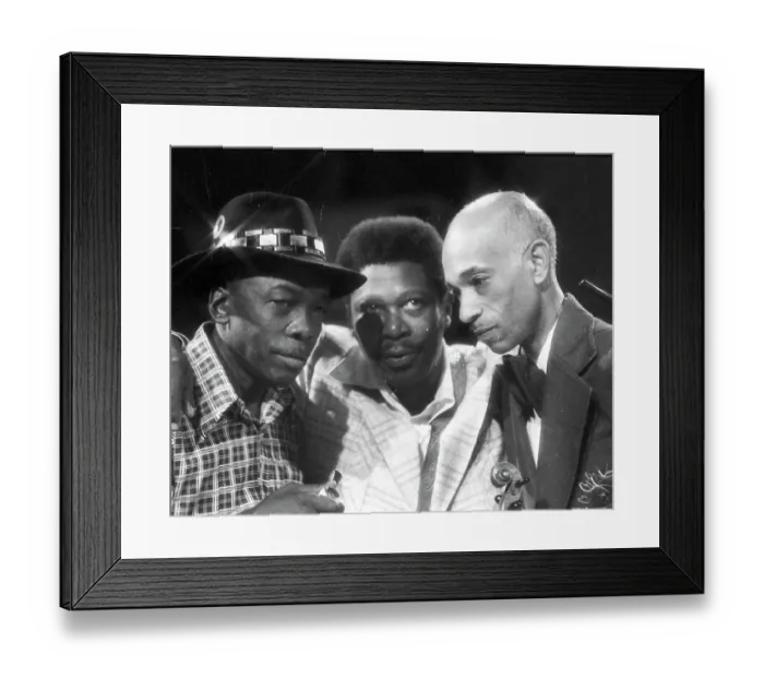 Framed Print : Blues Legends on The Midnight Special Framed Print : Blues Legends on The Midnight Special