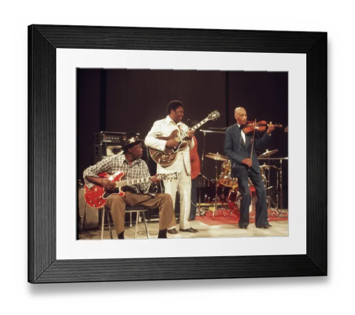 Framed Print : Blues Legends On The Midnight Special Framed Print : Blues Legends On The Midnight Special