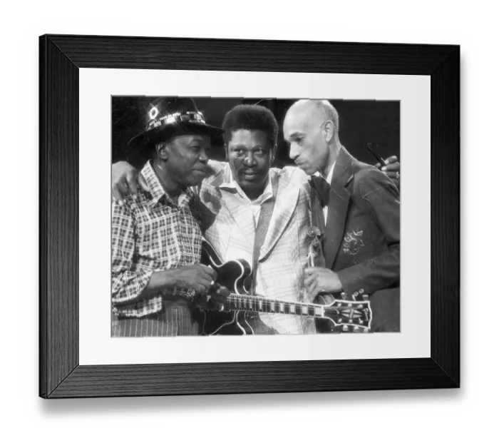 Framed Print : Blues Legends On The Midnight Special Framed Print : Blues Legends On The Midnight Special