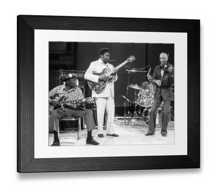 Framed Print : Blues Legends On The Midnight Special Framed Print : Blues Legends On The Midnight Special