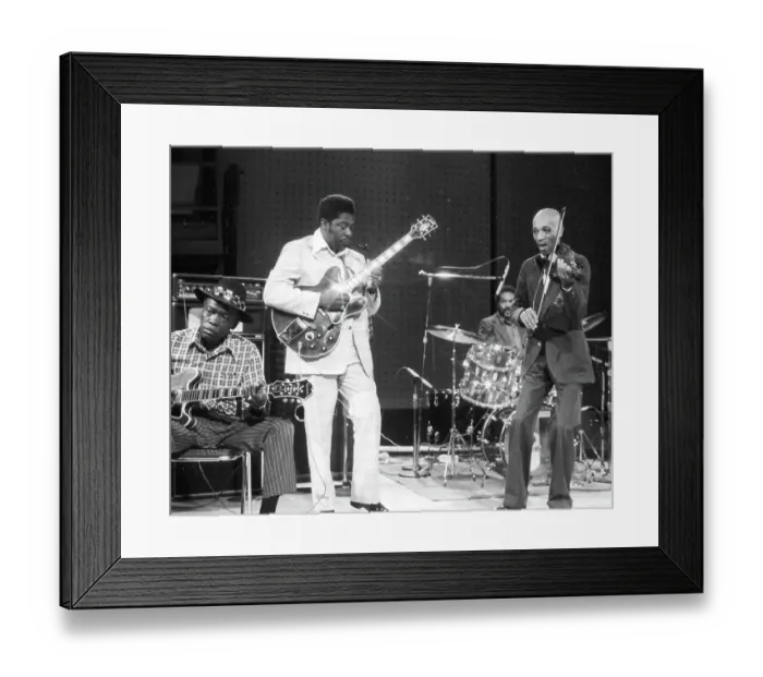 Framed Print : Blues Legends On The Midnight Special Framed Print : Blues Legends On The Midnight Special