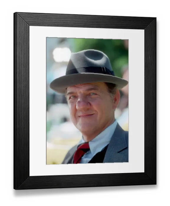 Framed Print : Karl Malden Portrait session Framed Print : Karl Malden Portrait session