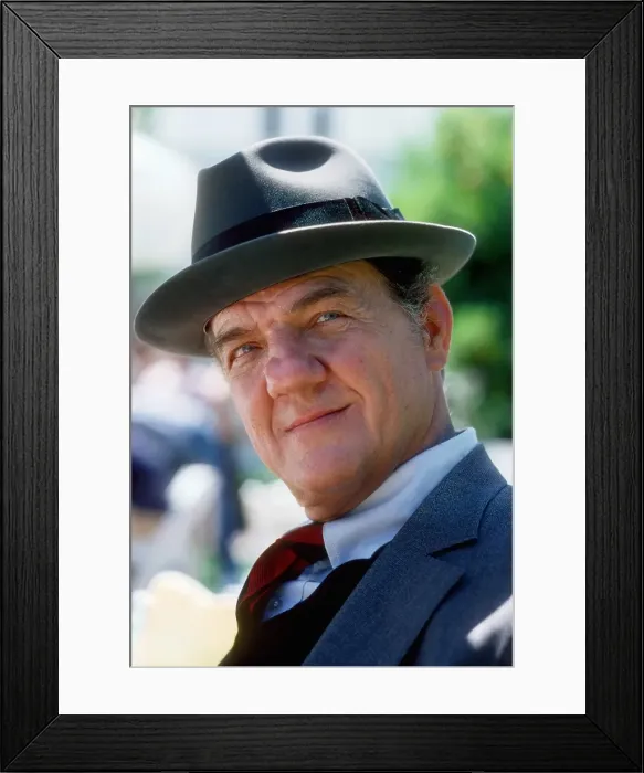 Framed Print : Karl Malden Portrait session Framed Print : Karl Malden Portrait session