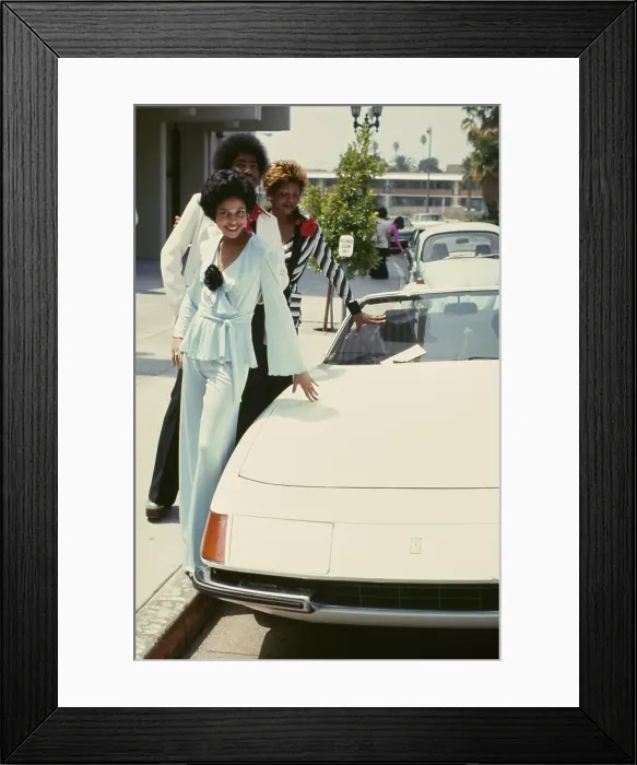 Framed Print : Right On! Fashion Shoot, 1974 Framed Print : Right On! Fashion Shoot, 1974