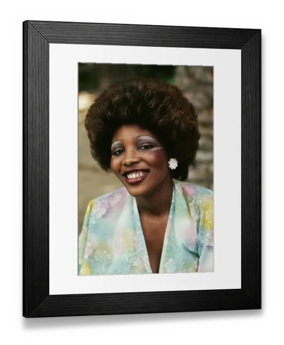 Framed Print : Right On! Fashion Shoot, 1974 Framed Print : Right On! Fashion Shoot, 1974