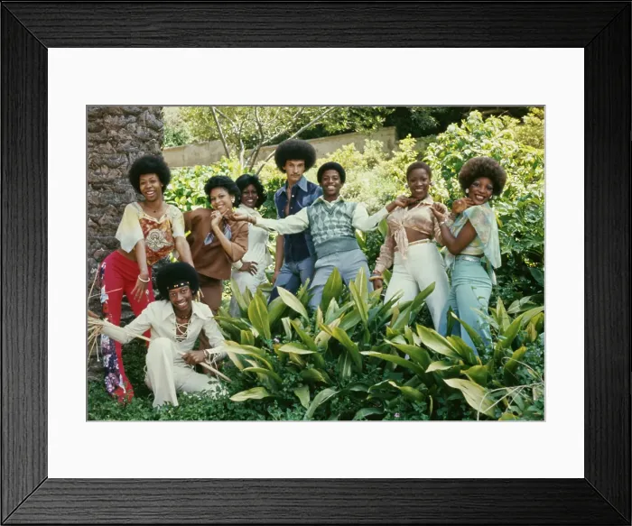 Framed Print : Right On! Fashion Shoot, 1974 Framed Print : Right On! Fashion Shoot, 1974