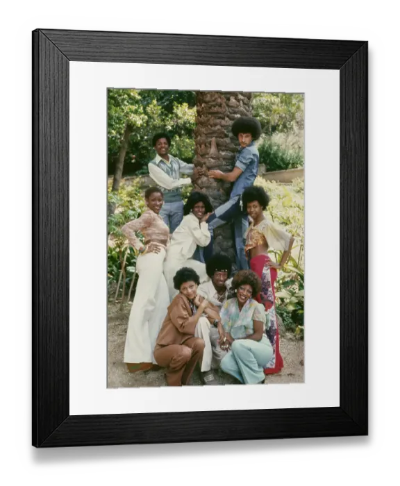 Framed Print : Right On! Fashion Shoot, 1974 Framed Print : Right On! Fashion Shoot, 1974