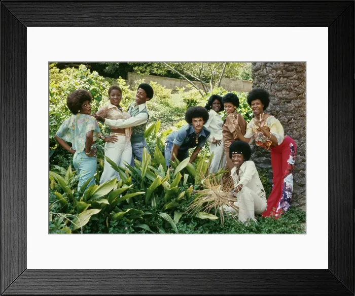 Framed Print : Right On! Fashion Shoot, 1974 Framed Print : Right On! Fashion Shoot, 1974