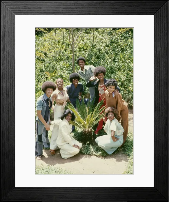Framed Print : Right On! Fashion Shoot, 1974 Framed Print : Right On! Fashion Shoot, 1974