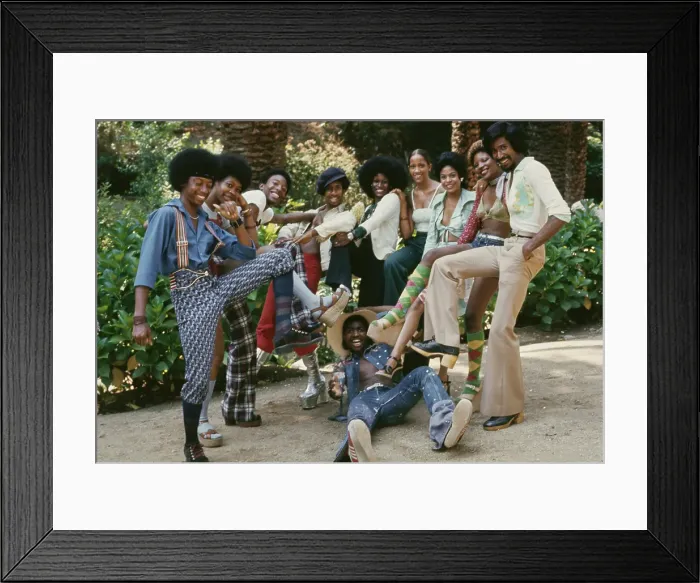 Framed Print : Right On! Fashion Shoot, 1974 Framed Print : Right On! Fashion Shoot, 1974