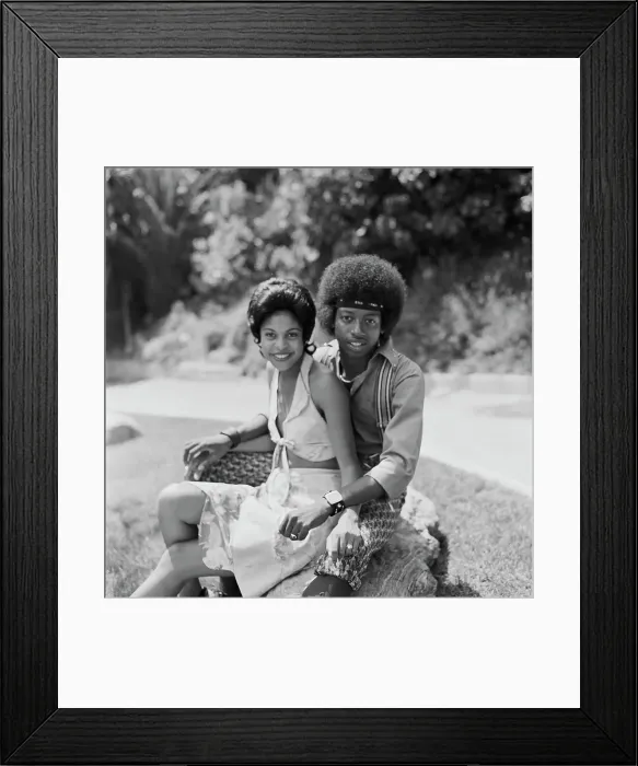 Framed Print : Soul Train Dancers