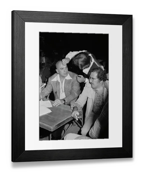 Framed Print : World Professional Karate Championships, 1974