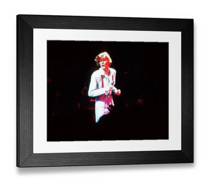 Framed Print : Diamond Dogs Tour Framed Print : Diamond Dogs Tour