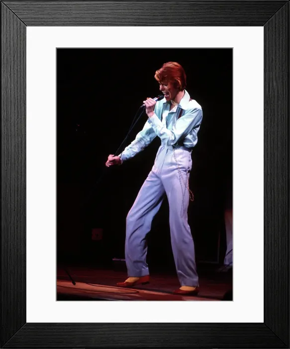 Framed Print : Diamond Dogs Tour Framed Print : Diamond Dogs Tour