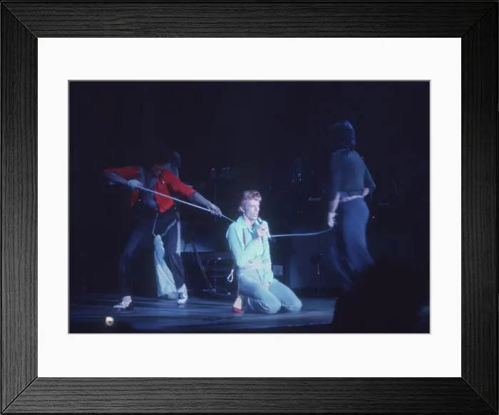 Framed Print : Diamond Dogs Tour Framed Print : Diamond Dogs Tour