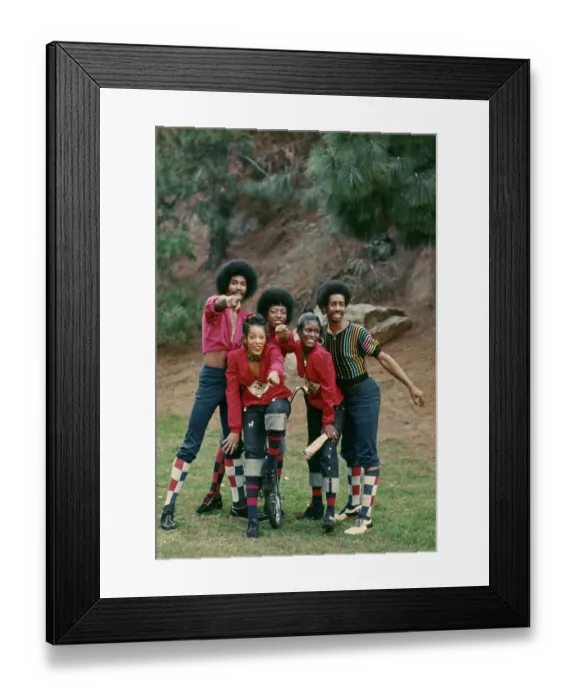 Framed Print : Right on! Fashion Shoot, 1974 Framed Print : Right on! Fashion Shoot, 1974