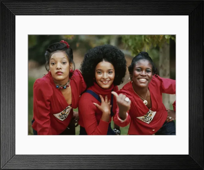 Framed Print : Right on! Fashion Shoot, 1974 Framed Print : Right on! Fashion Shoot, 1974