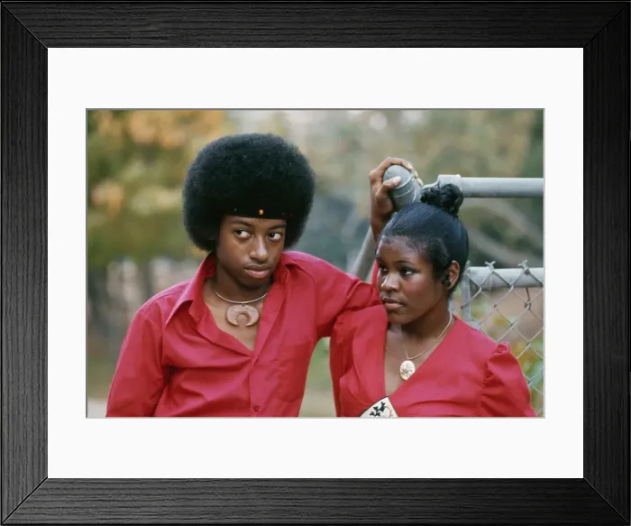 Framed Print : Right on! Fashion Shoot, 1974 Framed Print : Right on! Fashion Shoot, 1974