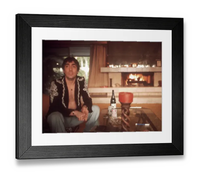 Framed Print : The Who Drummer Portrait Session At Home Framed Print : The Who Drummer Portrait Session At Home